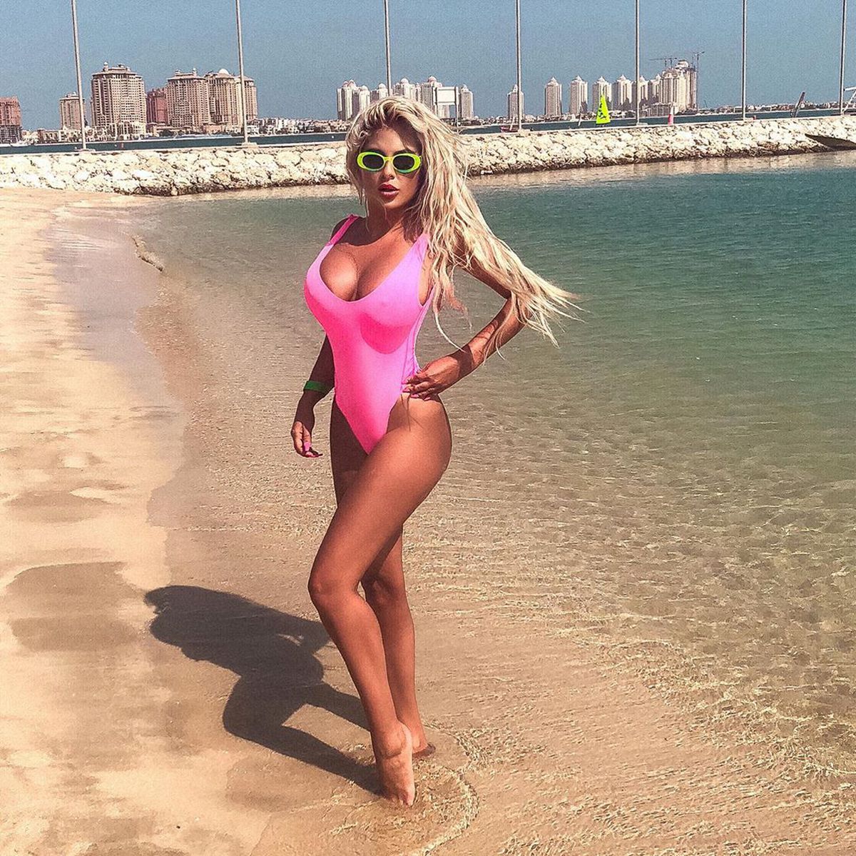 FOTO Andrea, fosta iubită a lui Costi Ioniță, scandal uriaș cu un boxer celebru