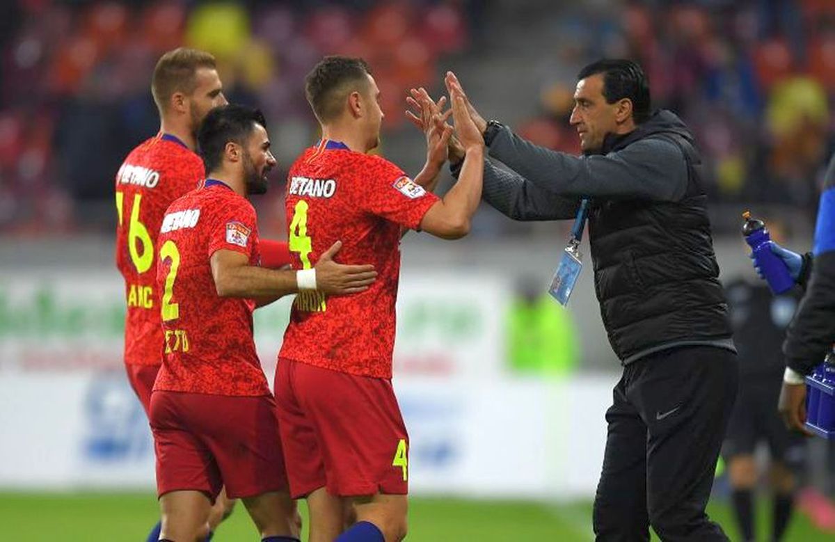 Lovitură grea pentru FCSB » Un titular incontestabil s-a rupt la antrenament