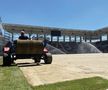 Se lucrează intens la stadionul din Giulești