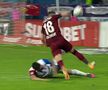 Faza la care CFR a cerut penalty / Captură Digi Sport