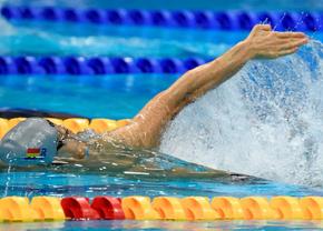 Argint european pentru Robert Glință în cursă de record mondial! A doua medalie la 50m spate a românului