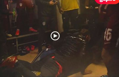 CFR Cluj, petrecere cu bere la Botoșani » Vergil Andronache, fostul „principal” al lui Becali, plonjon în vestiar 