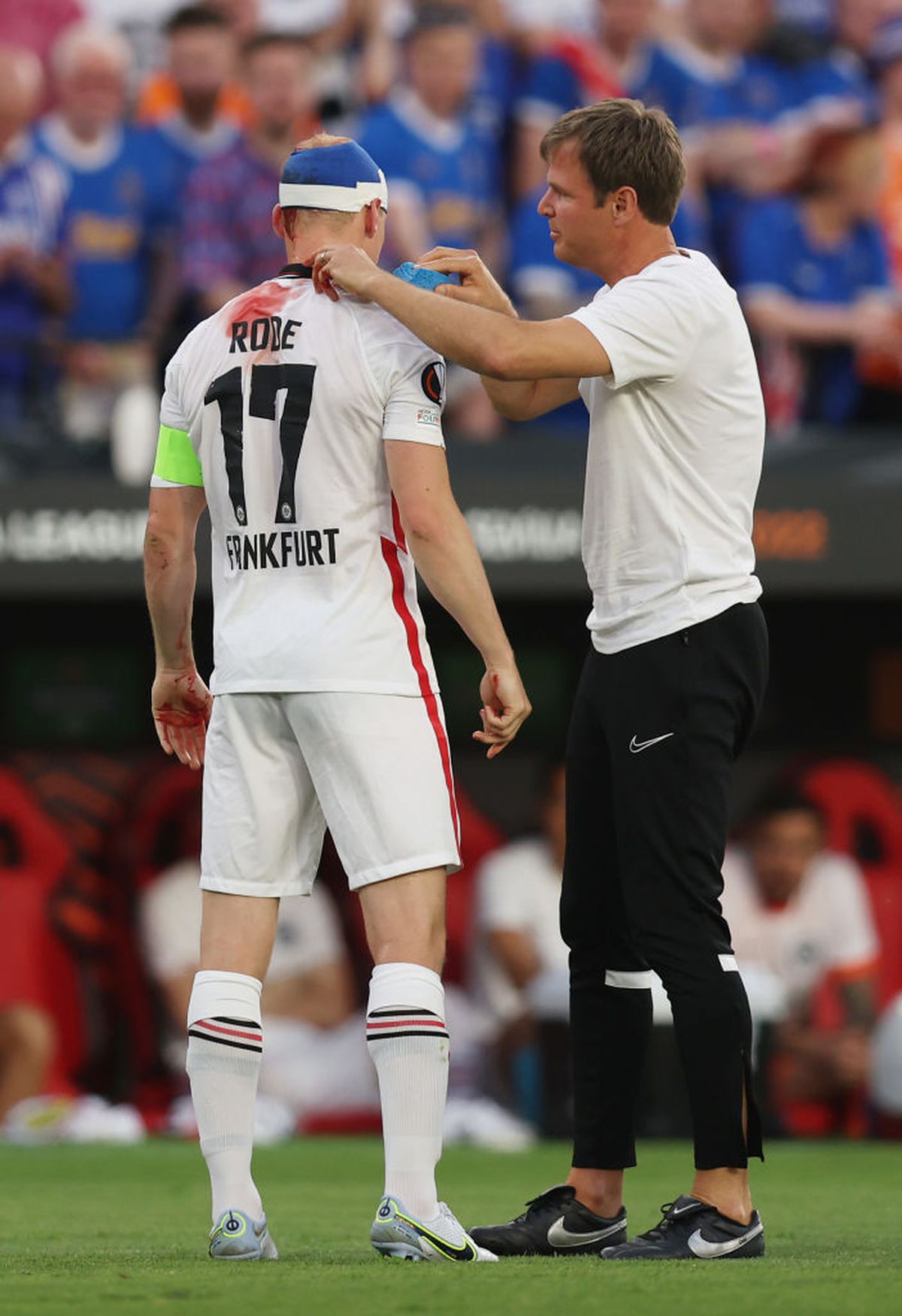 Rode, accidentat serios în Eintracht Frankfurt - Rangers