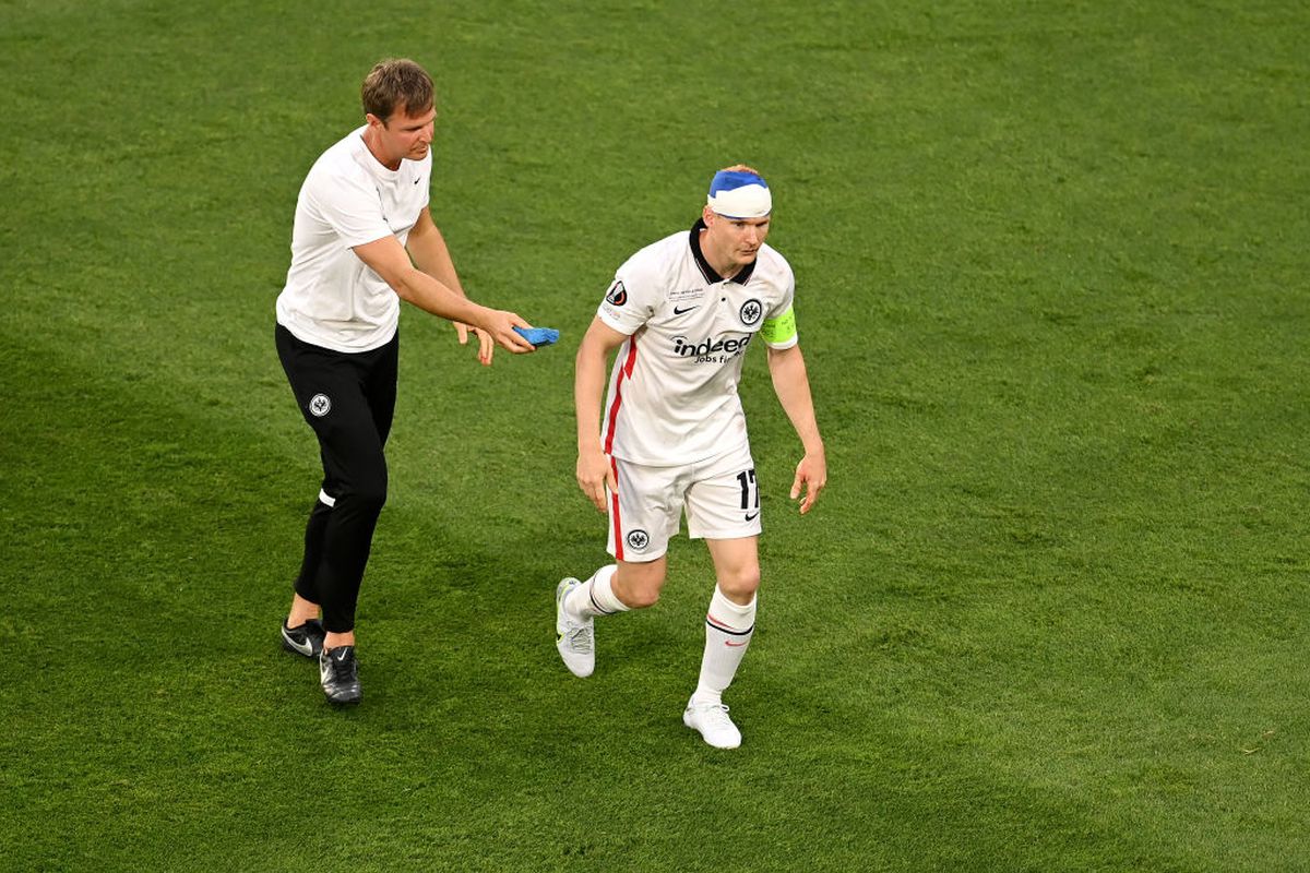 Rode, accidentat serios în Eintracht Frankfurt - Rangers