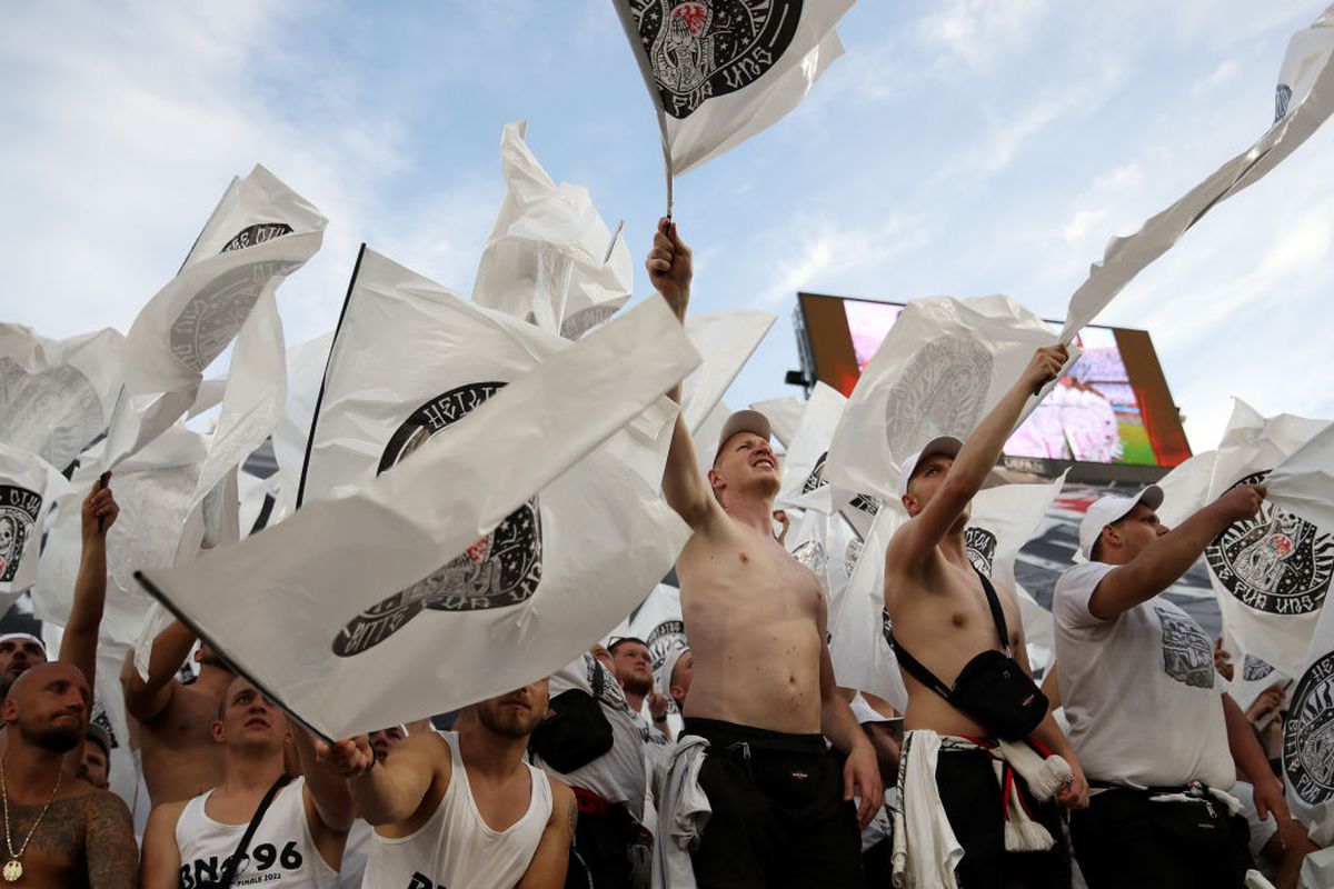 Ceremonia de deschidere. Eintracht Frankfurt - Rangers, finala Europa League