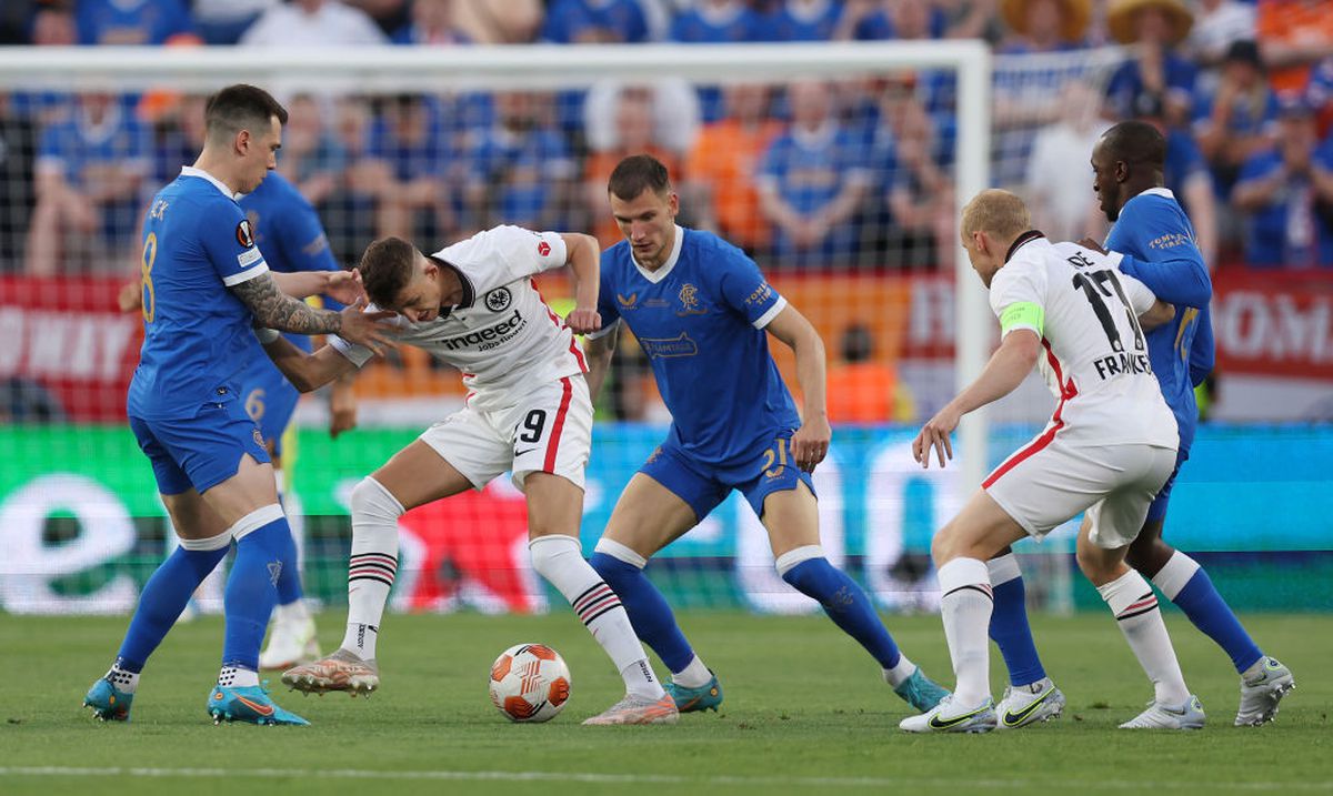 Ceremonia de deschidere. Eintracht Frankfurt - Rangers, finala Europa League