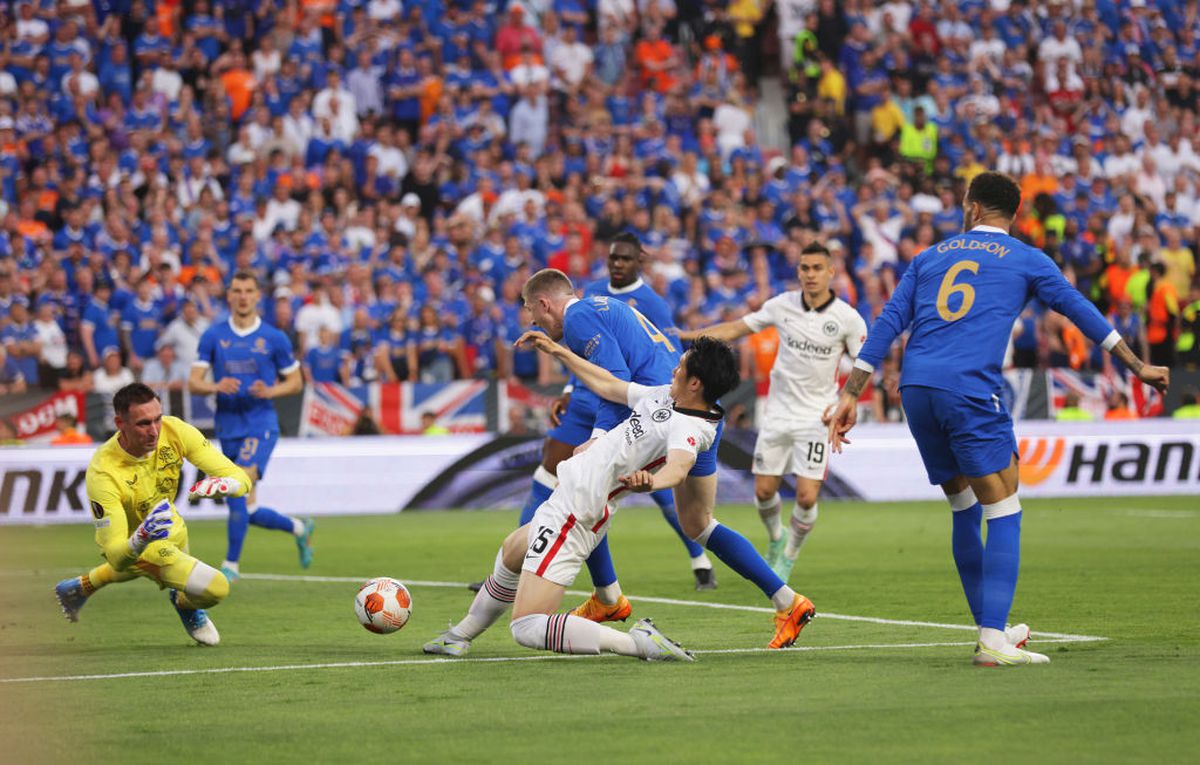 Invincibilii! Frankfurt o învinge pe Rangers și câștigă Europa League » Echipa lui Ianis Hagi pierde dramatic la penalty-uri