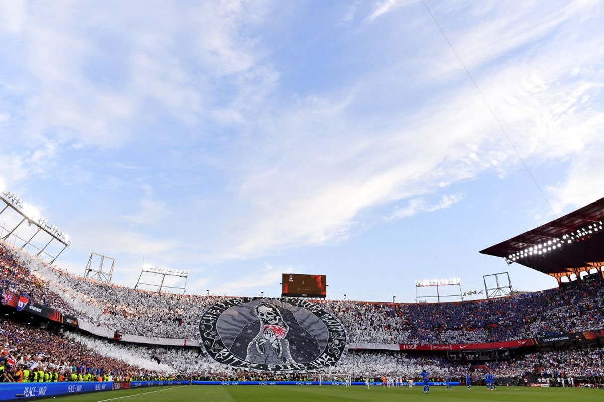 Ceremonia de deschidere. Eintracht Frankfurt - Rangers, finala Europa League