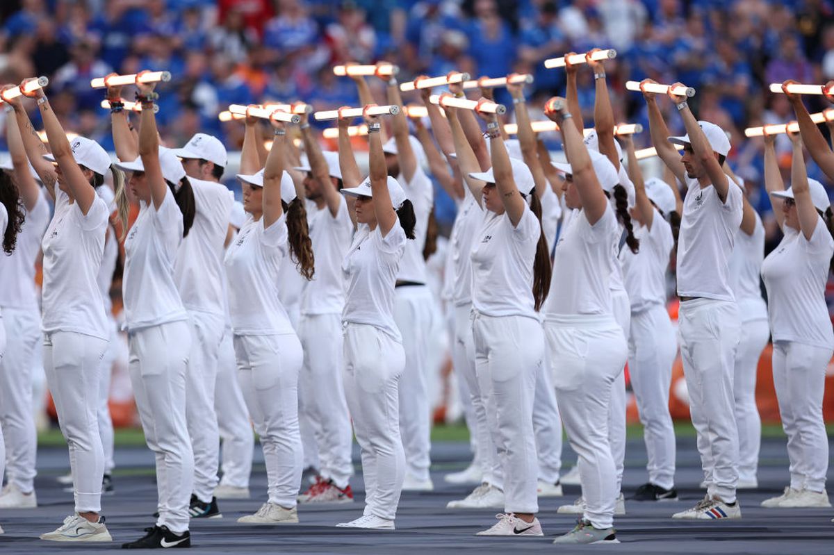 Ceremonia de deschidere. Eintracht Frankfurt - Rangers, finala Europa League