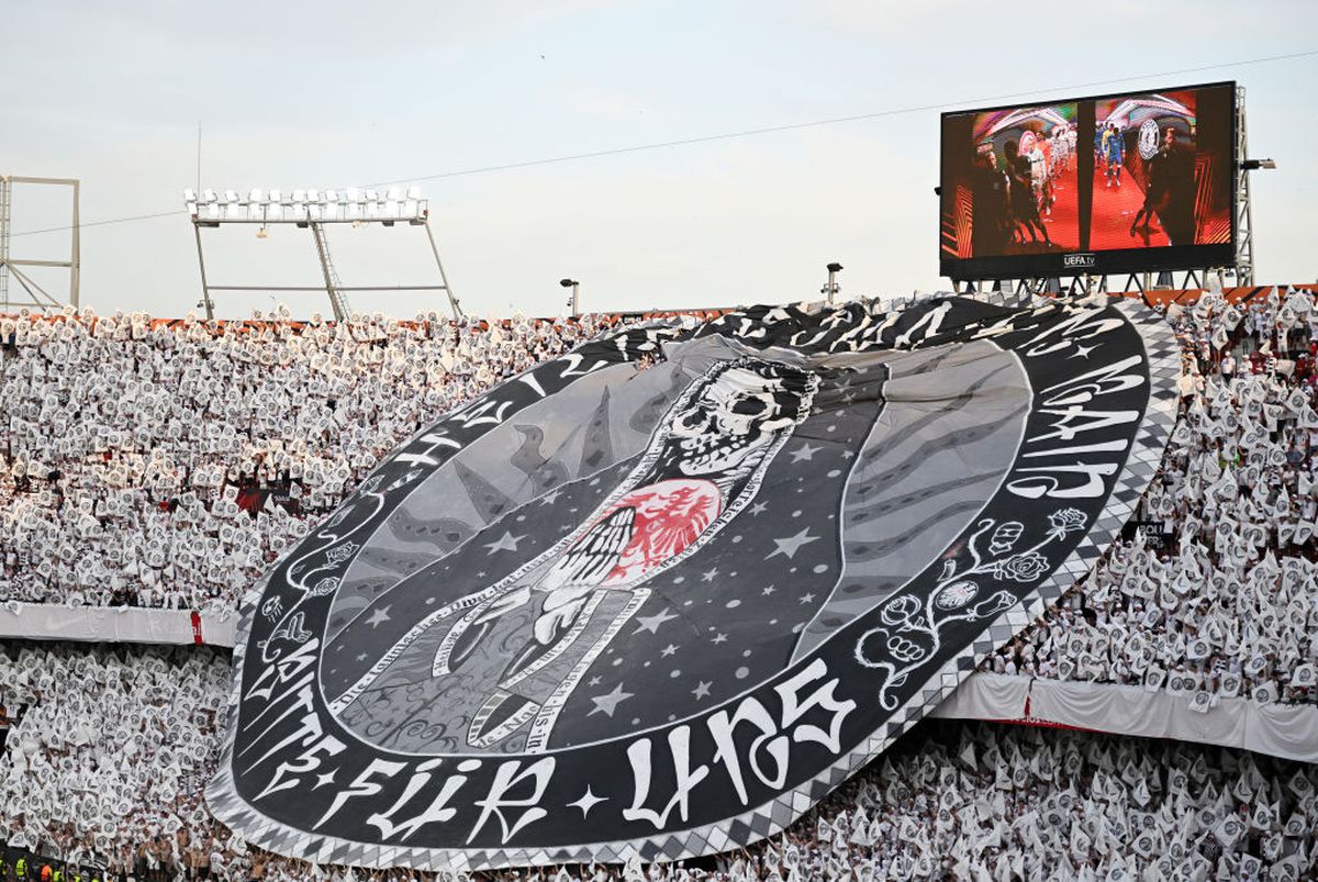 Ceremonia de deschidere. Eintracht Frankfurt - Rangers, finala Europa League