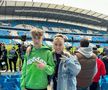 Corina Bud, pe transmisiunea live de la Manchester City - Real Madrid
