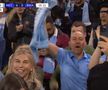O vedetă din România, show la City - Real Madrid » A apărut pe transmisiunea live imediat după golul lui Alvarez