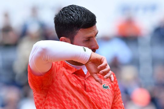 Novak Djokovic la Roma Foto Imago