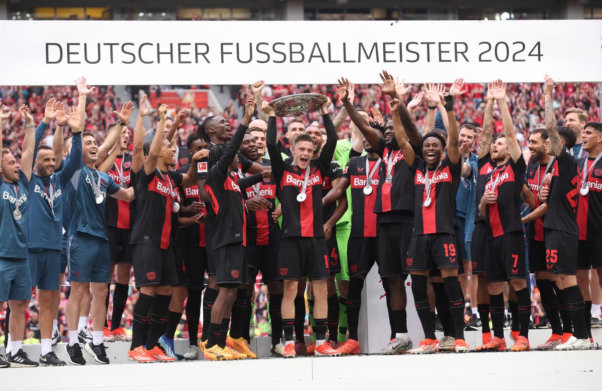 Bayer Leverkusen a terminat invincibilă în Bundesliga
