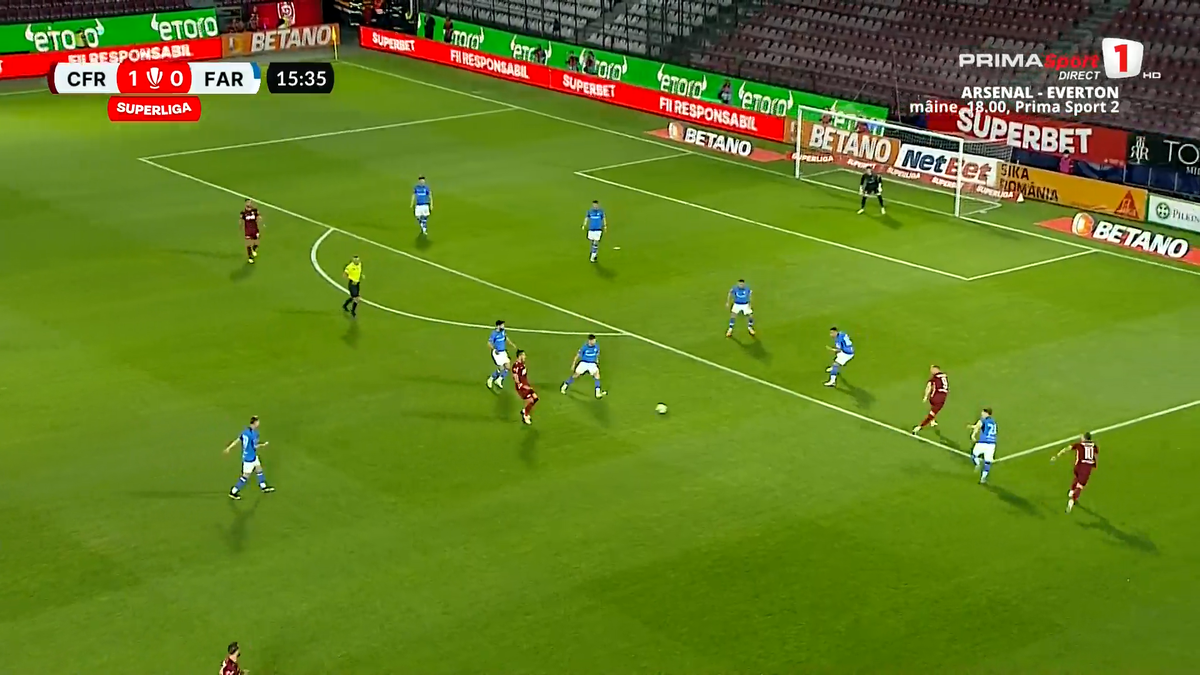 Tachtsidis, gol superb în CFR Cluj - Farul