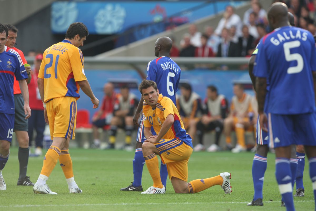 România la Euro 2008, în „Grupa morții” » Imaginile memorabile cu Cristi Chivu la imn, Adrian Mutu de la extaz la agonie, plus nedreptatea lui Ciprian Marica!