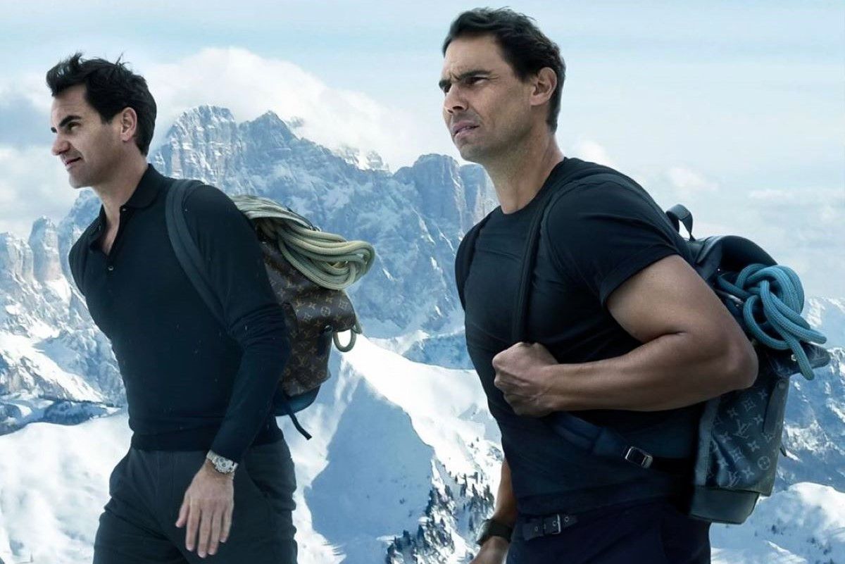 Roger Federer și Rafael Nadal, dialog savuros: „E prima dată când vede zăpadă” + „Nu-mi mai simt urechile, dar e frumos aici!”