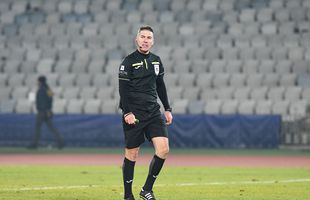 Arbitrul protagonist într-unul dintre scandalurile sezonului, desemnat să conducă derby-ul Rapid – FCSB