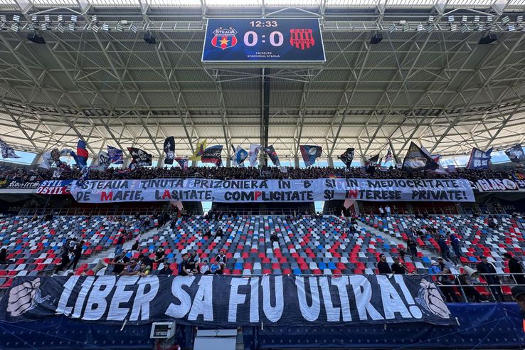 Steaua - CSM Reșița / FOTO: Ionuț Iordache (Gazeta Sporturilor)