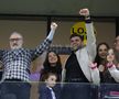 Teodora Becali, Mihai Mincu, Gigi Becali, la FCSB - U Craiova 1-0. Foto: Ionuț Iordache (GSP.RO)