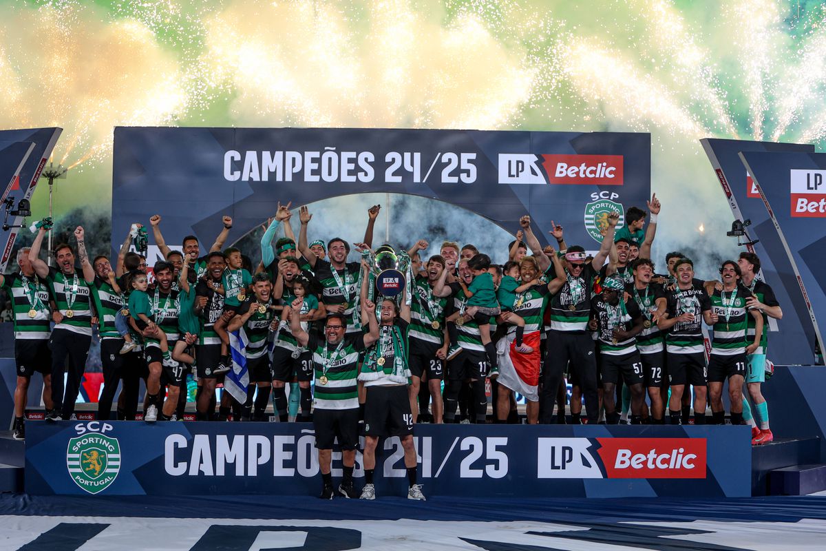 Sporting a câștigat titlul în Portugalia