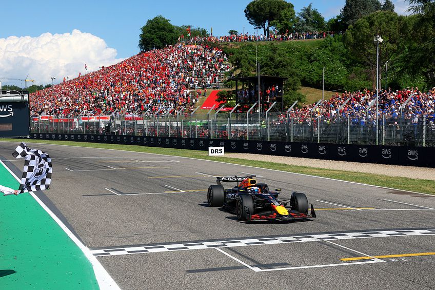 Max Verstappen a câștigat Marele Premiu de Formula 1 din Imola // foto: Guliver/gettyimages