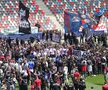 Scenele de la finalul partidei Steaua - Reșița, scor 0-2 / Foto: GSP