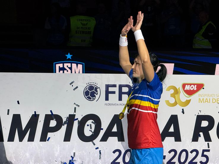 Cristina Neagu a jucat ultimul meci oficial al carierei de handbalistă. Foto: Sergiu Alexandru (GSP.RO)