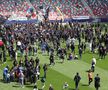 Scenele de la finalul partidei Steaua - Reșița, scor 0-2 / Foto: GSP