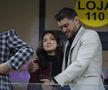 Teodora Becali, Mihai Mincu, Gigi Becali, la FCSB - U Craiova 1-0. Foto: Ionuț Iordache (GSP.RO)