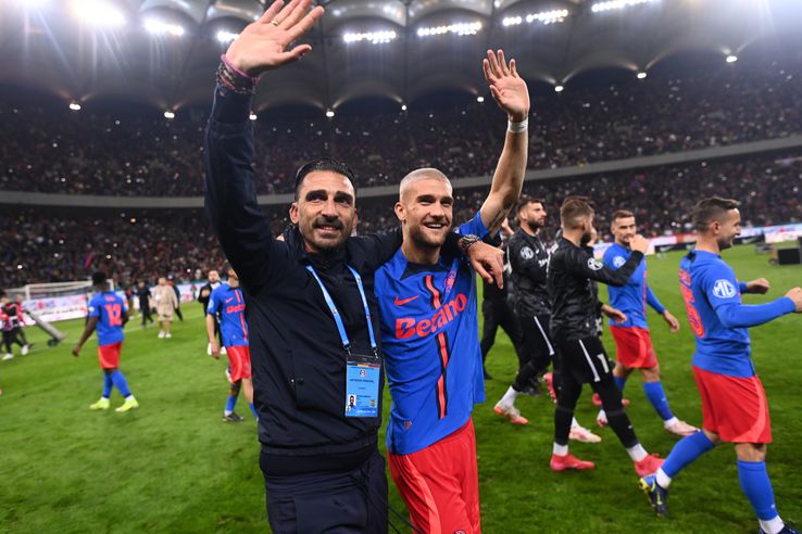 Daniel Bîrligea la petrecerea câștigătorii titlului de către FCSB. Foto: Eduard Vînătoru (GSP.RO)