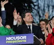 Primele imagini cu Nicușor Dan și George Simion, după apariția exit-poll-urilor