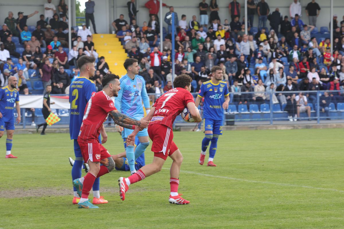Sepsi a RETROGRADAT, Unirea Slobozia se salvează, la finele unui meci cu accente dramatice