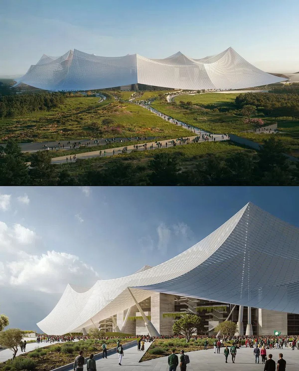 Stadionul Grand Stade Hassan II din Maroc