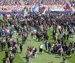 Scenele de la finalul partidei Steaua - Reșița, scor 0-2 / Foto: GSP