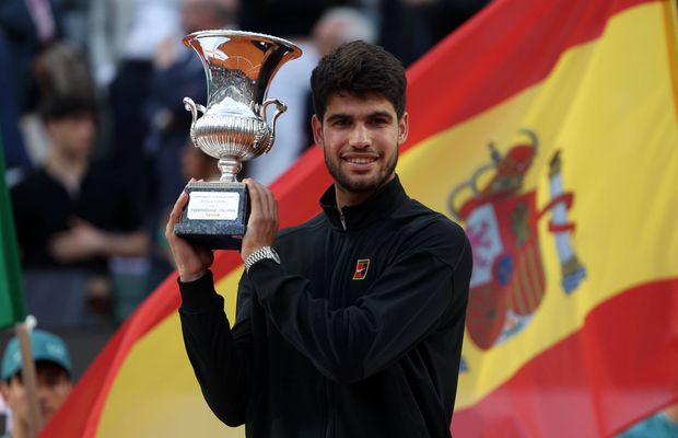 Carlos Alcaraz a câștigat turneul de la Roma învingându-l în finală pe Jannik Sinner