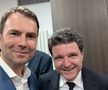 Primele imagini cu Nicușor Dan și George Simion, după apariția exit-poll-urilor