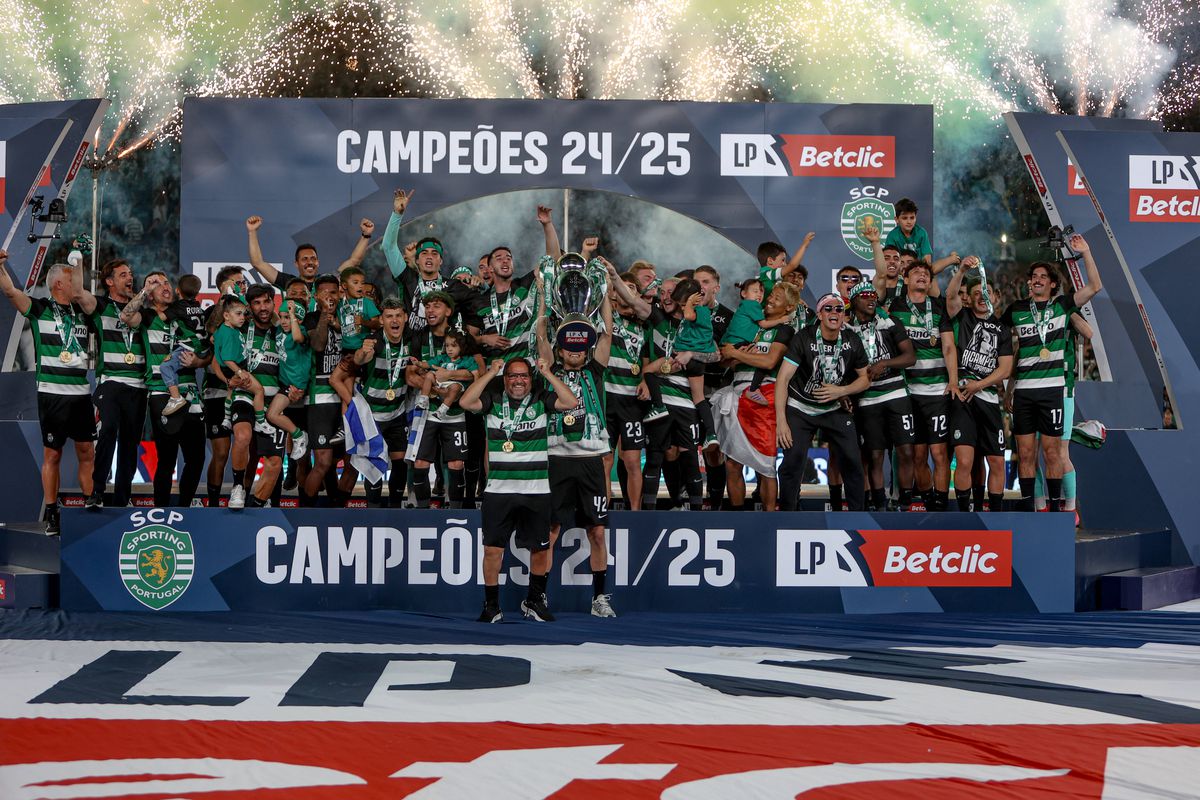 Sporting a câștigat titlul în Portugalia