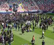 Scenele de la finalul partidei Steaua - Reșița, scor 0-2 / Foto: GSP