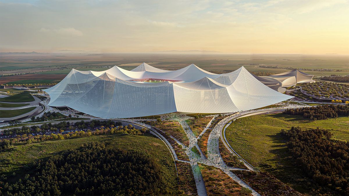 Stadionul Grand Stade Hassan II din Maroc