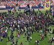 Scenele de la finalul partidei Steaua - Reșița, scor 0-2 / Foto: GSP