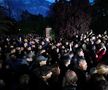 Primele imagini cu Nicușor Dan și George Simion, după apariția exit-poll-urilor