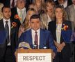 Primele imagini cu Nicușor Dan și George Simion, după apariția exit-poll-urilor