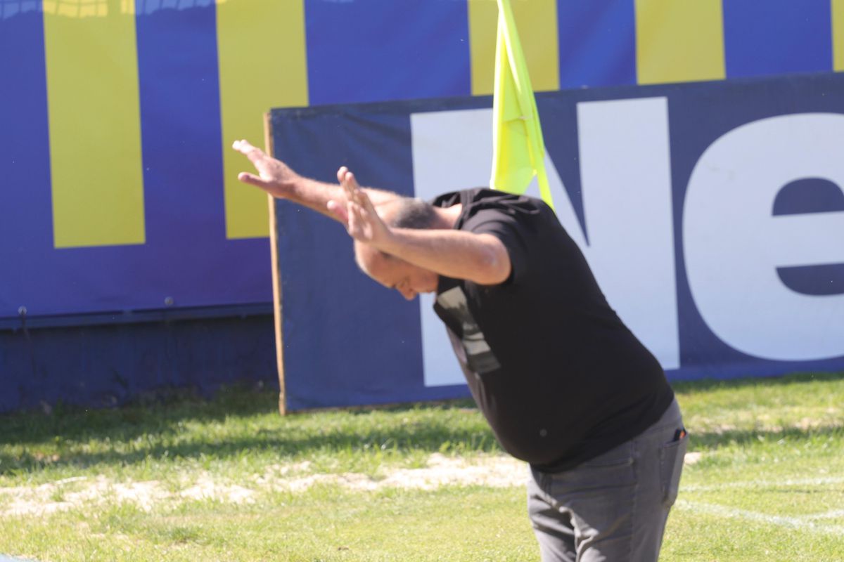 Unirea Slobozia - Sepsi // Dioszegi, moment fabulos înainte de partidă