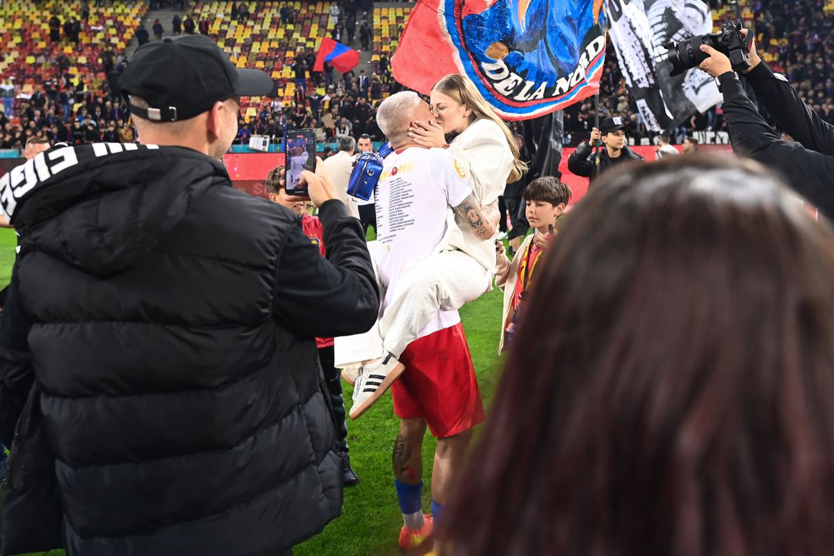 „Cea mai fericită de pe pământ!” » Antonia a întors toate privirile la petrecerea de titlu a celor de la FCSB