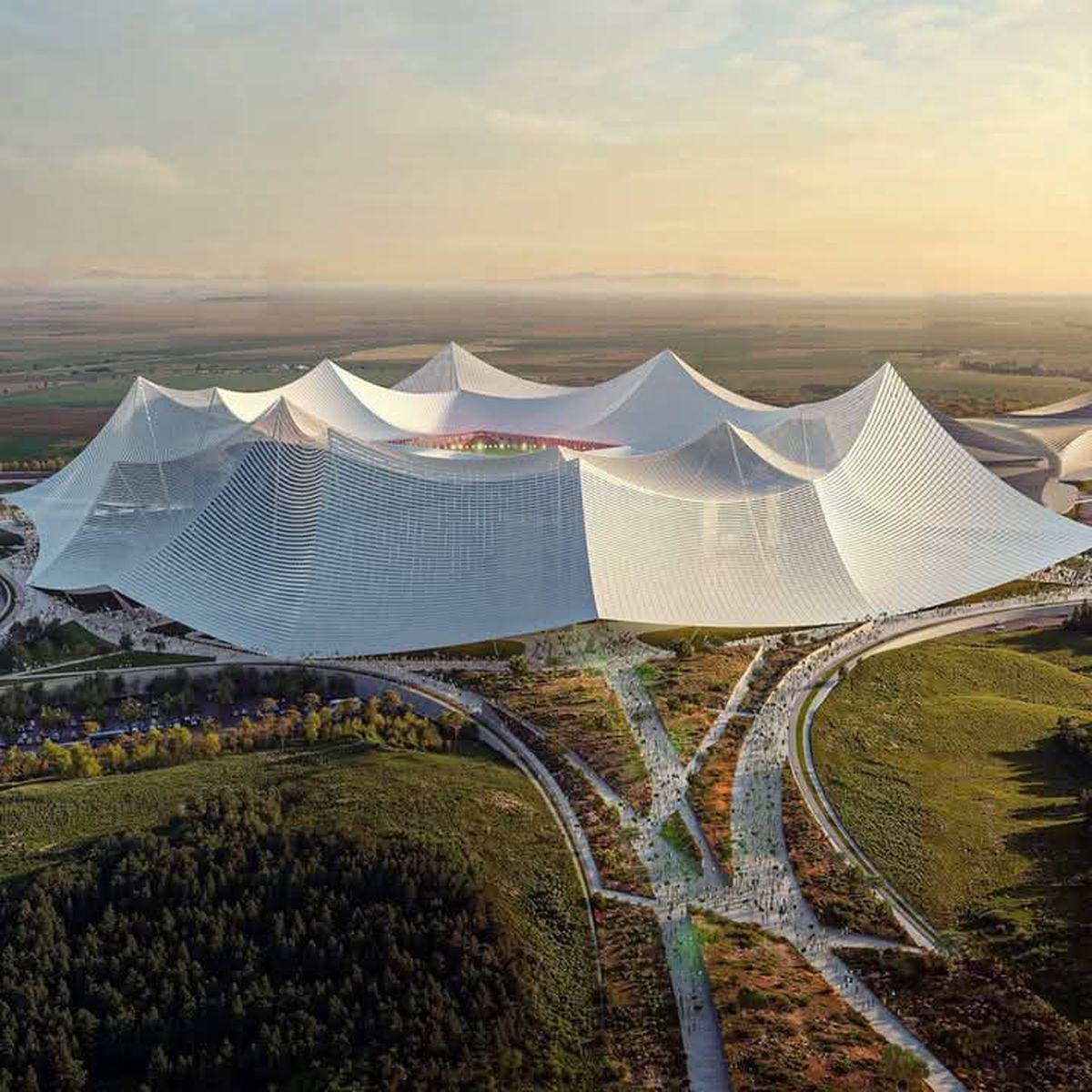 Stadionul Grand Stade Hassan II din Maroc