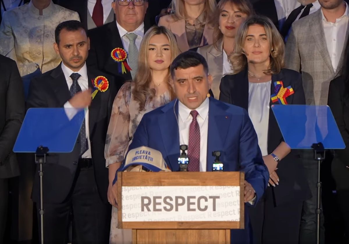 Primele imagini cu Nicușor Dan și George Simion, după apariția exit-poll-urilor