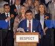 Primele imagini cu Nicușor Dan și George Simion, după apariția exit-poll-urilor