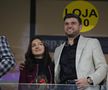 Teodora Becali, Mihai Mincu, Gigi Becali, la FCSB - U Craiova 1-0. Foto: Ionuț Iordache (GSP.RO)