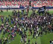 Scenele de la finalul partidei Steaua - Reșița, scor 0-2 / Foto: GSP